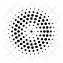 پیش‌نمایش فایل abstract-halftone-circle-3468497 از پک نیم‌تن شعاعی