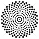 پیش‌نمایش فایل halftone-effect-3468417 از پک نیم‌تن شعاعی