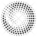 پیش‌نمایش فایل halftone-effect-3468489 از پک نیم‌تن شعاعی
