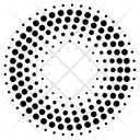 پیش‌نمایش فایل radial-halftone-3468496 از پک نیم‌تن شعاعی