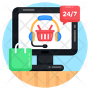 پیش‌نمایش فایل online-customer-services-3499138 از پک فعالیت‌های خرید و تجارت