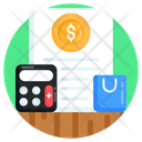 پیش‌نمایش فایل shopping-calculation-3499164 از پک فعالیت‌های خرید و تجارت