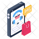 پیش‌نمایش فایل mobile-customer-service-3516193 از پک خرید آنلاین و تجارت