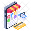 پیش‌نمایش فایل shopping-app-3516136 از پک خرید آنلاین و تجارت