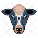 پیش‌نمایش فایل cow-face-3530207 از پک شخصیت‌های حیوانی