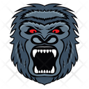 پیش‌نمایش فایل king-kong-face-3530191 از پک شخصیت‌های حیوانی