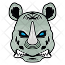 پیش‌نمایش فایل rhino-face-3530198 از پک شخصیت‌های حیوانی