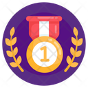 پیش‌نمایش فایل laurel-medal-3556095 از پک جوایز و نشان‌ها