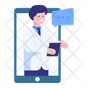 پیش‌نمایش فایل online-doctor-conversation-3569097 از پک مفاهیم پزشکی