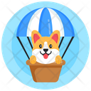 پیش‌نمایش فایل parachute-dog-3748468 از پک روز ملی سگ