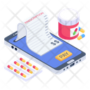 پیش‌نمایش فایل online-medicines-bill-3812133 از پک سلامت موبایل