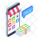 پیش‌نمایش فایل mobile-shopping-sale-3811979 از پک تجارت موبایل