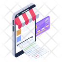پیش‌نمایش فایل online-shopping-invoice-3811965 از پک تجارت موبایل
