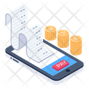پیش‌نمایش فایل mobile-bank-statement-3812041 از پک بانکداری موبایل