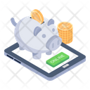 پیش‌نمایش فایل mobile-piggy-bank-3812030 از پک بانکداری موبایل