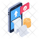 پیش‌نمایش فایل paid-bill-3812051 از پک بانکداری موبایل