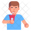 پیش‌نمایش فایل drinking-juice-4155497 از پک فست فود