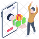 پیش‌نمایش فایل gift-delivery-4300953 از پک خرید آنلاین و تجارت الکترونیک