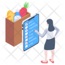 پیش‌نمایش فایل grocery-list-4300916 از پک خرید آنلاین و تجارت الکترونیک