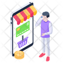 پیش‌نمایش فایل mcommerce-4300926 از پک خرید آنلاین و تجارت الکترونیک