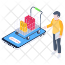 پیش‌نمایش فایل shopping-cart-4300908 از پک خرید آنلاین و تجارت الکترونیک
