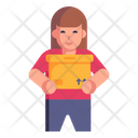 پیش‌نمایش فایل delivery-girl-4506303 از پک زنجیره تامین و لجستیک