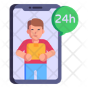 پیش‌نمایش فایل online-delivery-4506316 از پک زنجیره تامین و لجستیک
