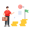 پیش‌نمایش فایل business-goal-4489660 از پک بانکداری و امور مالی