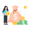 پیش‌نمایش فایل money-bag-4489669 از پک بانکداری و امور مالی