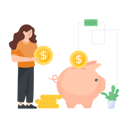 پیش‌نمایش فایل savings-4489668 از پک بانکداری و امور مالی