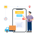 پیش‌نمایش فایل 24-hours-delivery-4472435 از پک خدمات لجستیکی