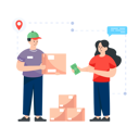 پیش‌نمایش فایل cash-on-delivery-4472442 از پک خدمات لجستیکی