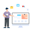 پیش‌نمایش فایل e-supply-chain-4472455 از پک خدمات لجستیکی