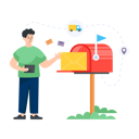 پیش‌نمایش فایل mailbox-4472430 از پک خدمات لجستیکی