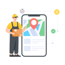 پیش‌نمایش فایل smart-delivery-4472473 از پک خدمات لجستیکی