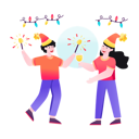 پیش‌نمایش فایل couple-celebrating-christmas-day-4731778 از پک کریسمس