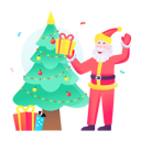 پیش‌نمایش فایل gift-distribution-by-santa-4731757 از پک کریسمس