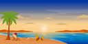 پیش‌نمایش فایل beach-sunset-4737349 از پک ساحل و دریا