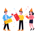 پیش‌نمایش فایل celebrating-birthday-party-5309307 از پک کسب و کار