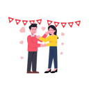 پیش‌نمایش فایل couple-celebrating-valentine-day-5309320 از پک کسب و کار