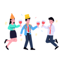 پیش‌نمایش فایل friends-celebrating-birthday-5309361 از پک کسب و کار