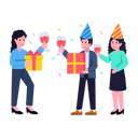 پیش‌نمایش فایل friends-celebrating-birthday-5309368 از پک کسب و کار