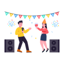 پیش‌نمایش فایل new-year-dance-5309379 از پک کسب و کار