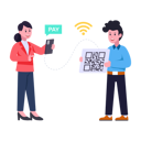 پیش‌نمایش فایل qr-code-payment-5309388 از پک کسب و کار