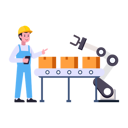 پیش‌نمایش فایل robot-production-line-5309352 از پک کسب و کار