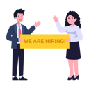 پیش‌نمایش فایل we-are-hiring-5309335 از پک کسب و کار