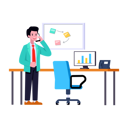 پیش‌نمایش فایل office-worker-speaking-by-smartphone-5309226 از پک کسب و کار