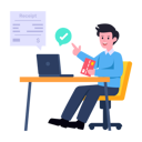 پیش‌نمایش فایل online-payment-receipt-5309267 از پک کسب و کار