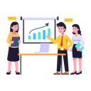 پیش‌نمایش فایل presenting-business-growth-5309249 از پک کسب و کار