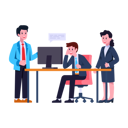 پیش‌نمایش فایل team-discussion-5309202 از پک کسب و کار